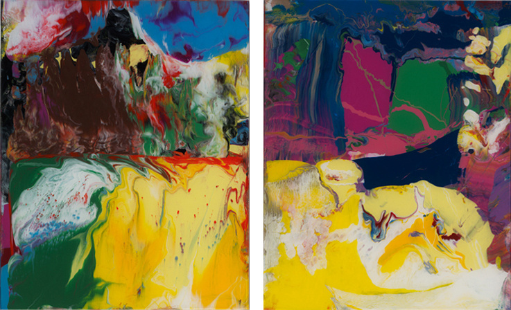 Gerhard Richter. Abstraction II. Sinbad Series