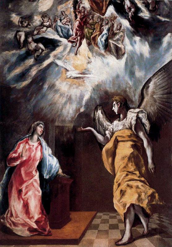 Domenico Theotokopoulos (El Greco). Annunciation