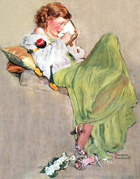 Норман Роквелл. Дневник. Обложка журнала "The Saturday Evening Post" (17 июня 1933 года)