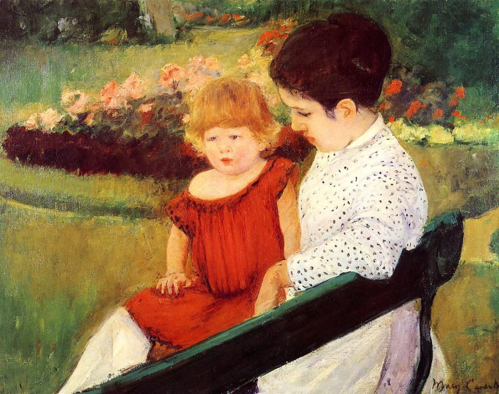 Mary Cassatte. In the Park