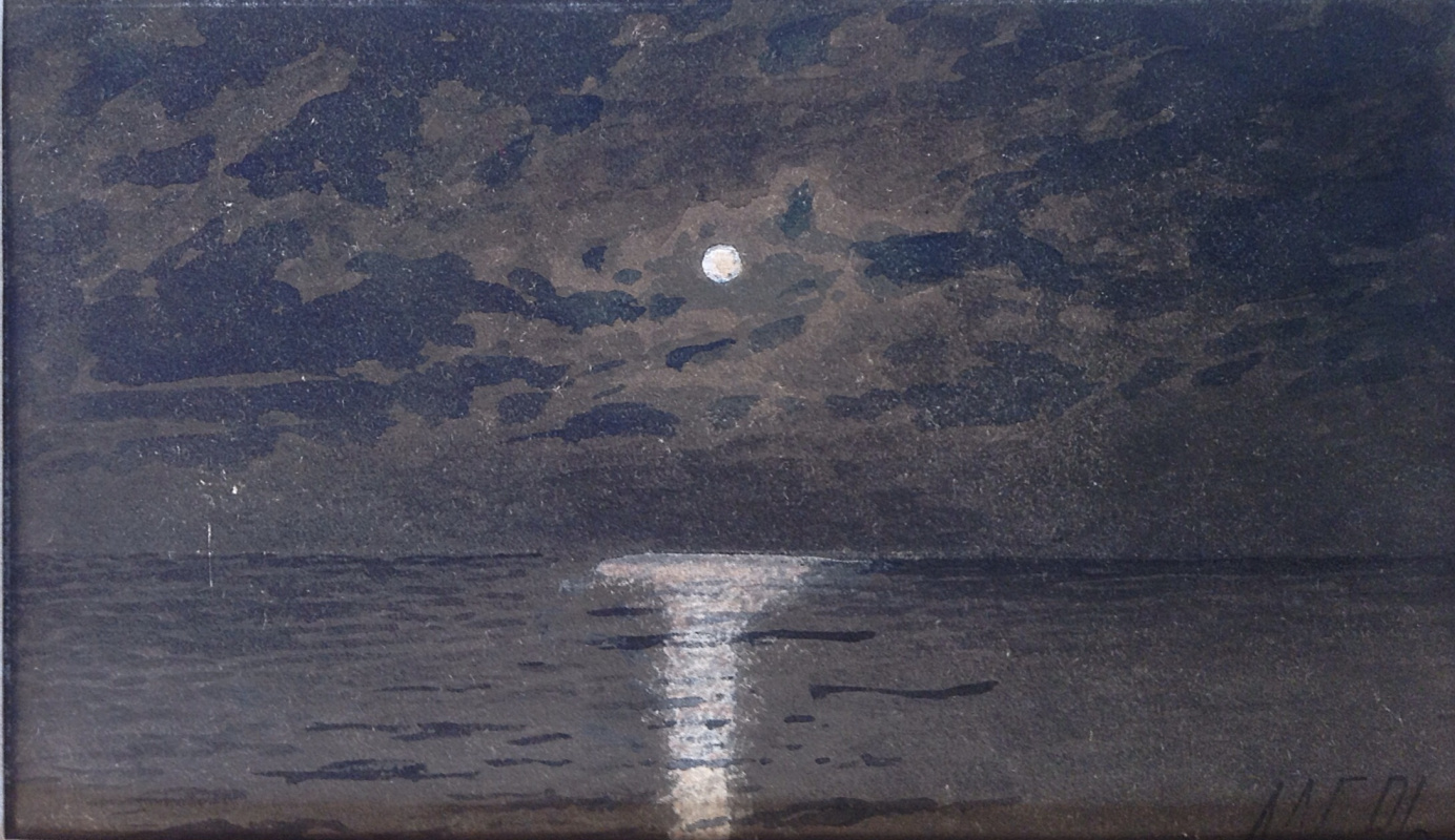 Lev Feliksovich Lagorio. Full moon