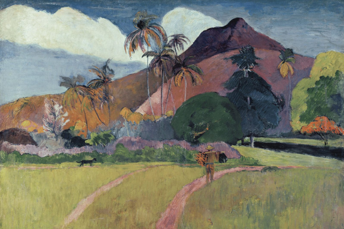 Paul Gauguin. Tahitian mountains