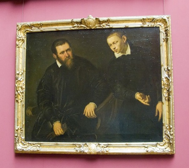 Portrait of two men
