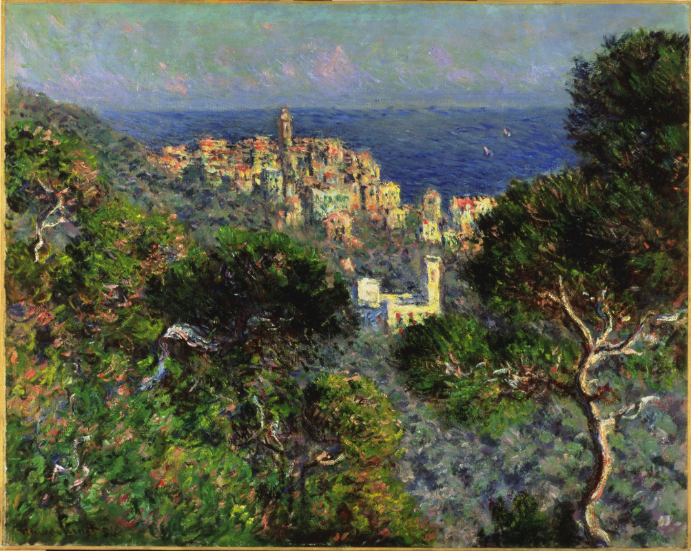 Claude Monet. View Of Bordighera