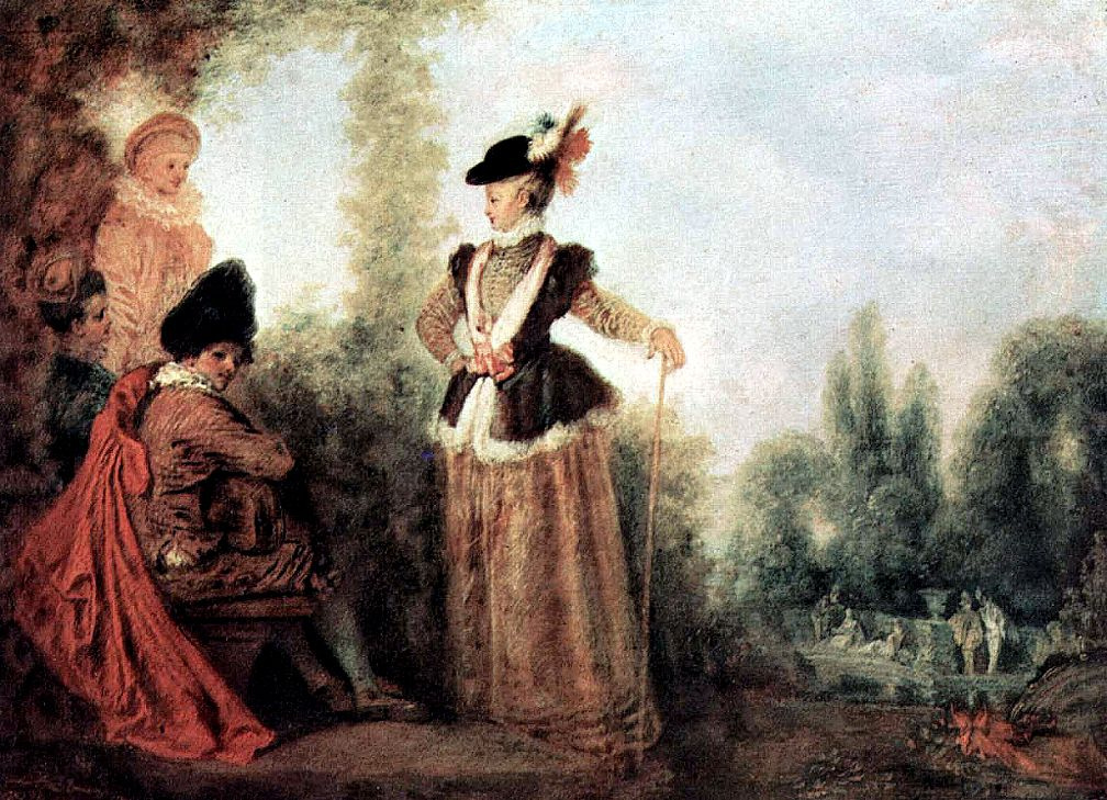 Antoine Watteau. Adventurer