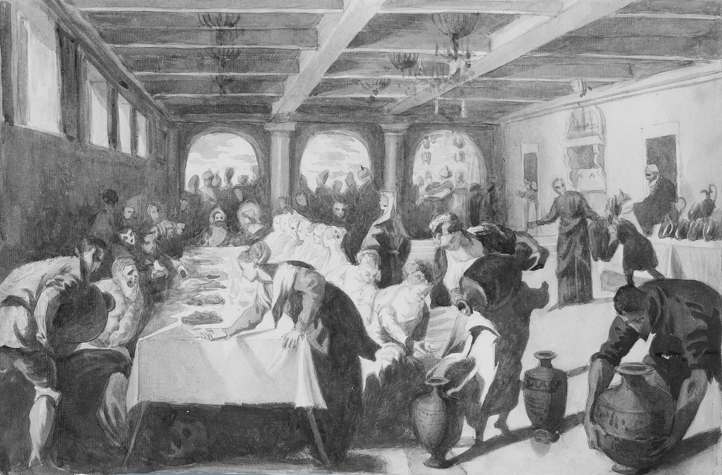 Buy a digital copy: John Singer Sargent Boda en Cana (por Jacopo