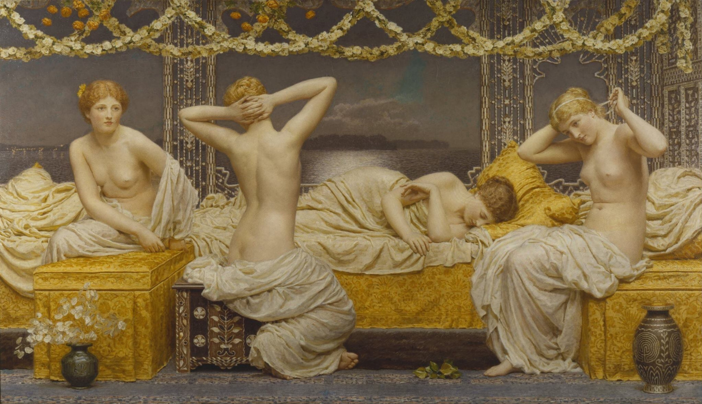 Albert Joseph Moore. Summer night