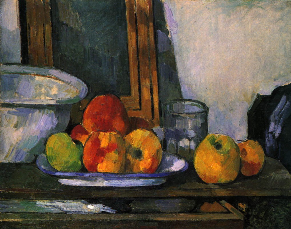 Paul Cezanne. Still life with extended box
