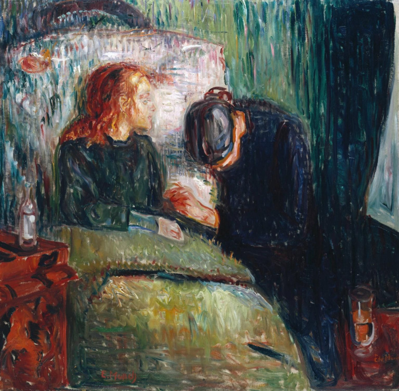 Edvard Munch. Niña enferma