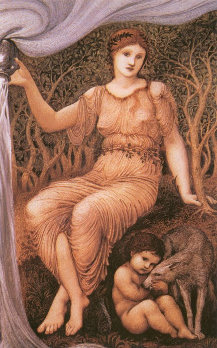 Edward Coley Burne-Jones. Earth Mother