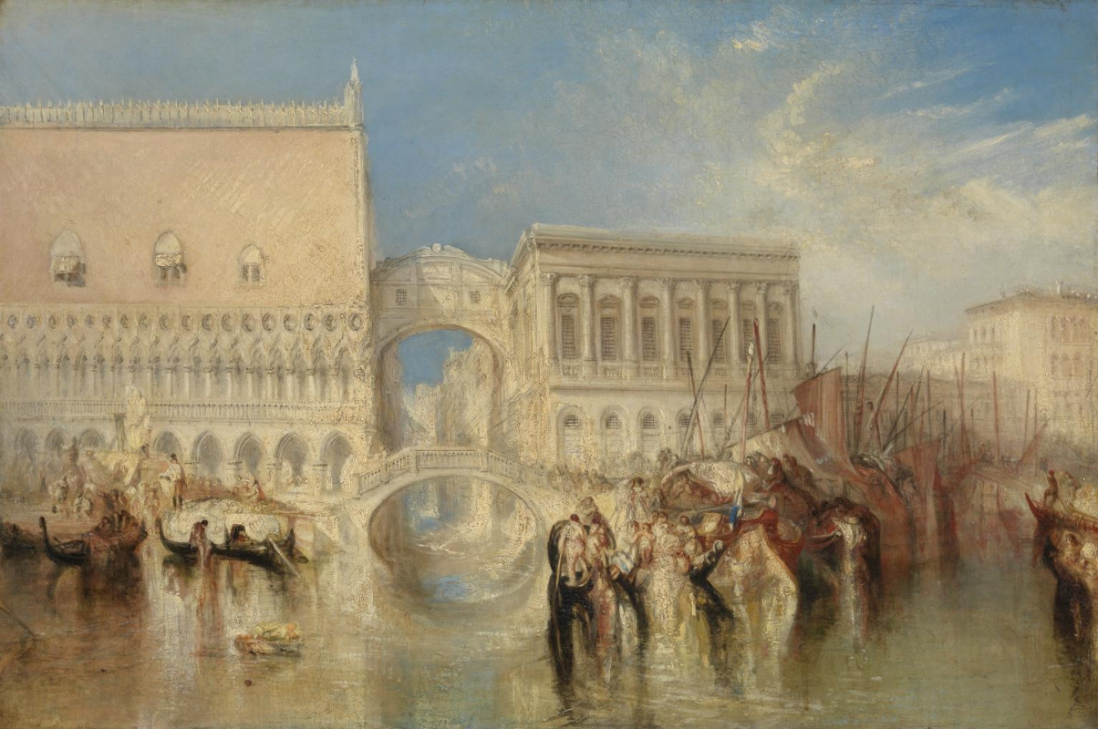 Joseph Mallord William Turner. Venezia, Ponte dei Sospiri