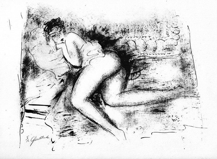 Nikolay Petrovich Glushchenko. Nude from the series "12 Nude"