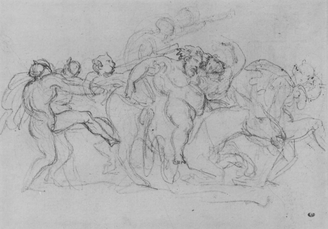 Théodore Géricault. Procession of Silena