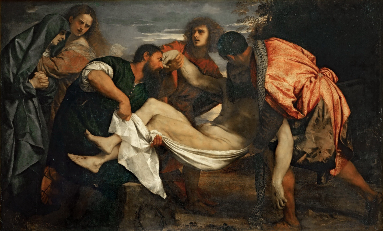 Titian Vecelli. Entombment