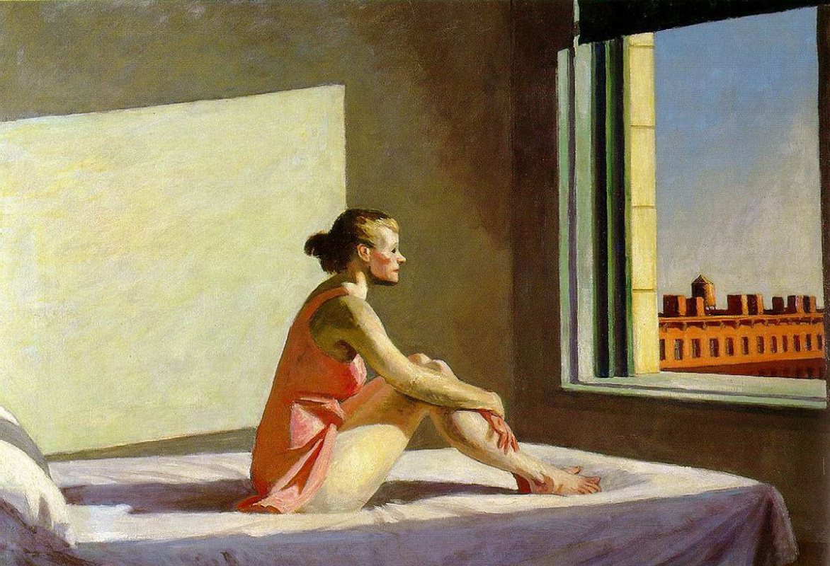 Edward Hopper. The morning sun