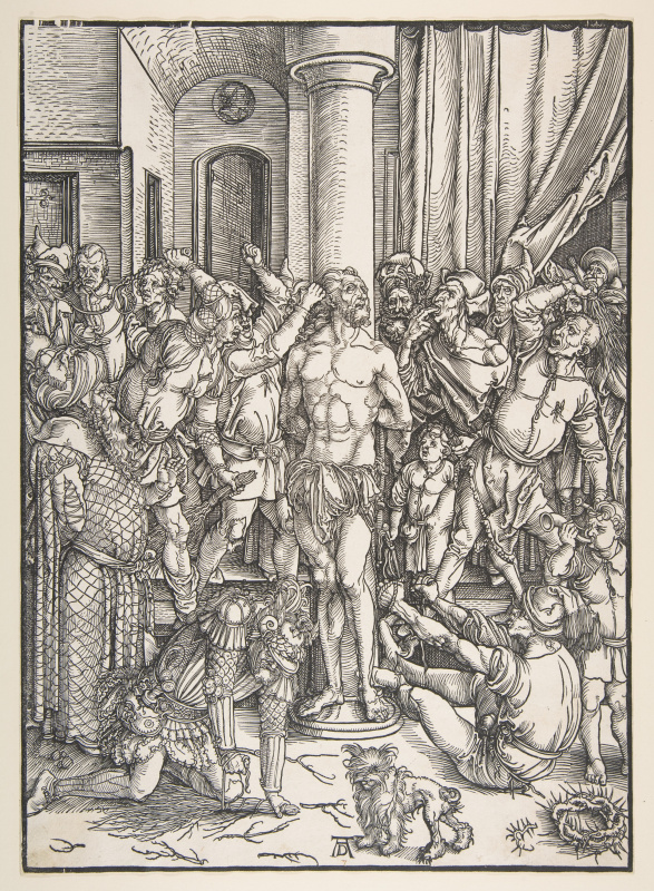 Albrecht Dürer. Flagellation Of Christ