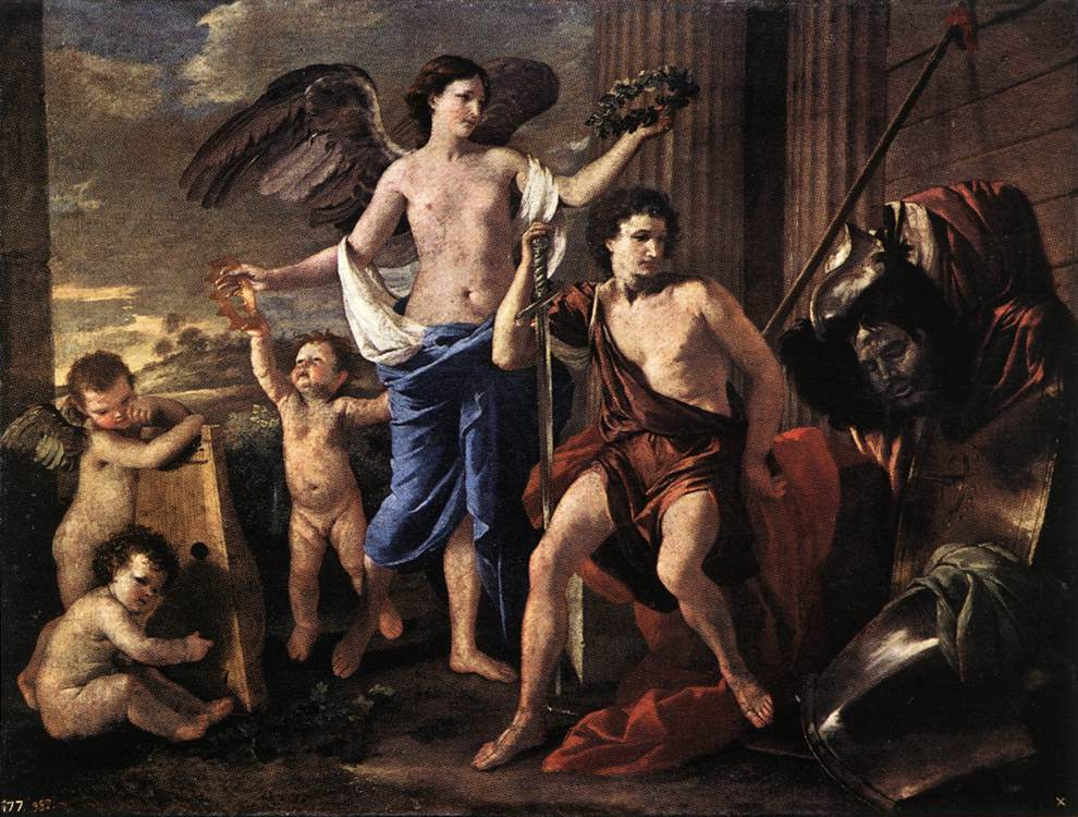 Nicolas Poussin. The Victorious David