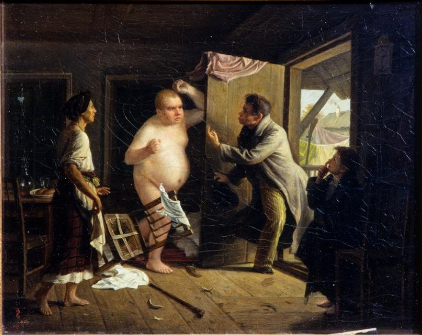 Sergey Ivanovich Gribkov. The quarrel of Ivan Ivanovich with Ivan Nikiforovich