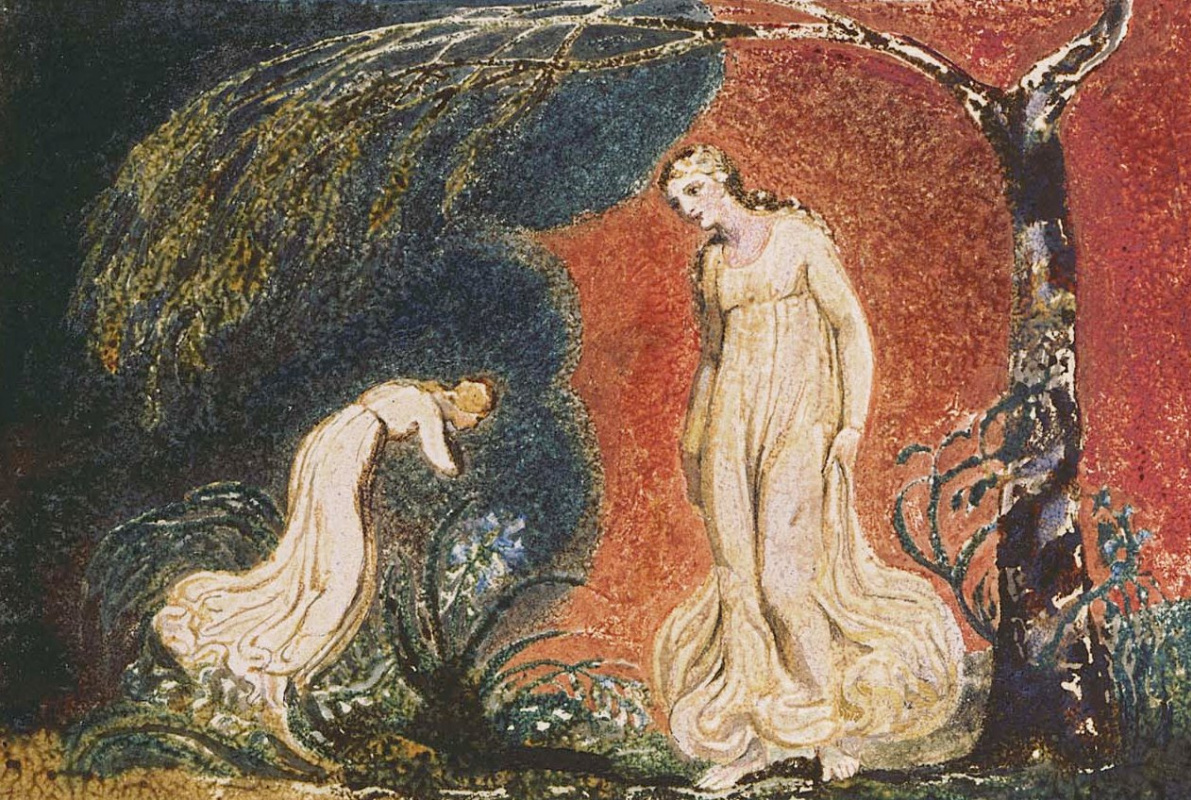 William Blake. The first book Urizen. The Book Of Thel