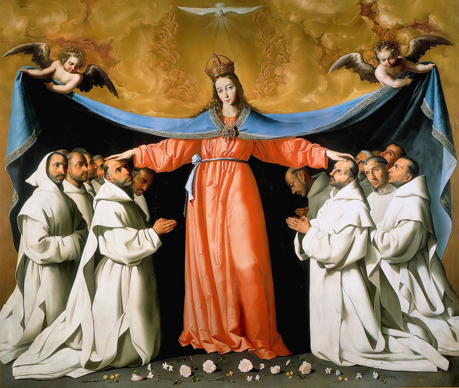Francisco de Zurbaran. Madonna Of Mercy