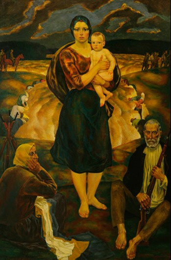 Mikhail Andreevich Savitsky. Partisan Madonna (Minskaya)