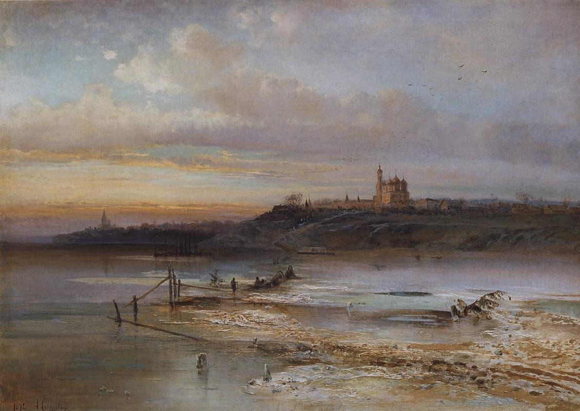 Alexey Savrasov. Thaw. Yaroslavl