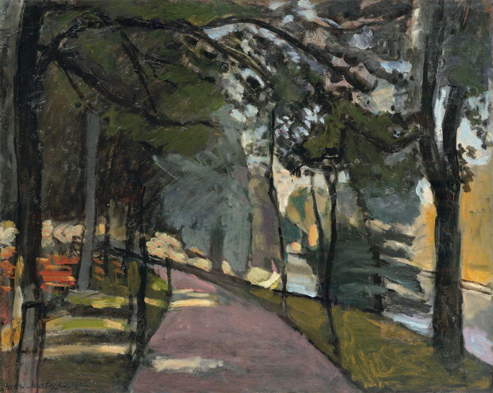 Henri Matisse. The Bois de Boulogne