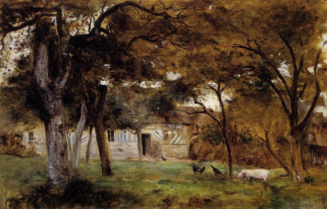 Berthe Morisot. Farm in Normandy