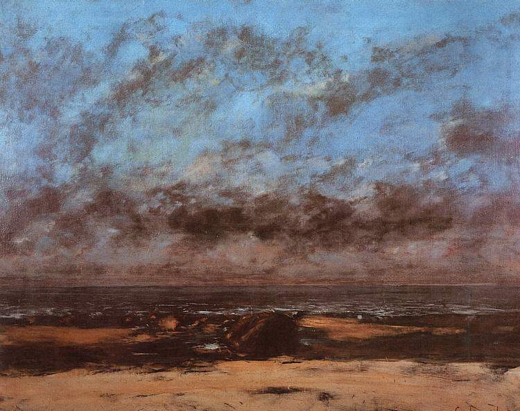 Gustave Courbet. Tide