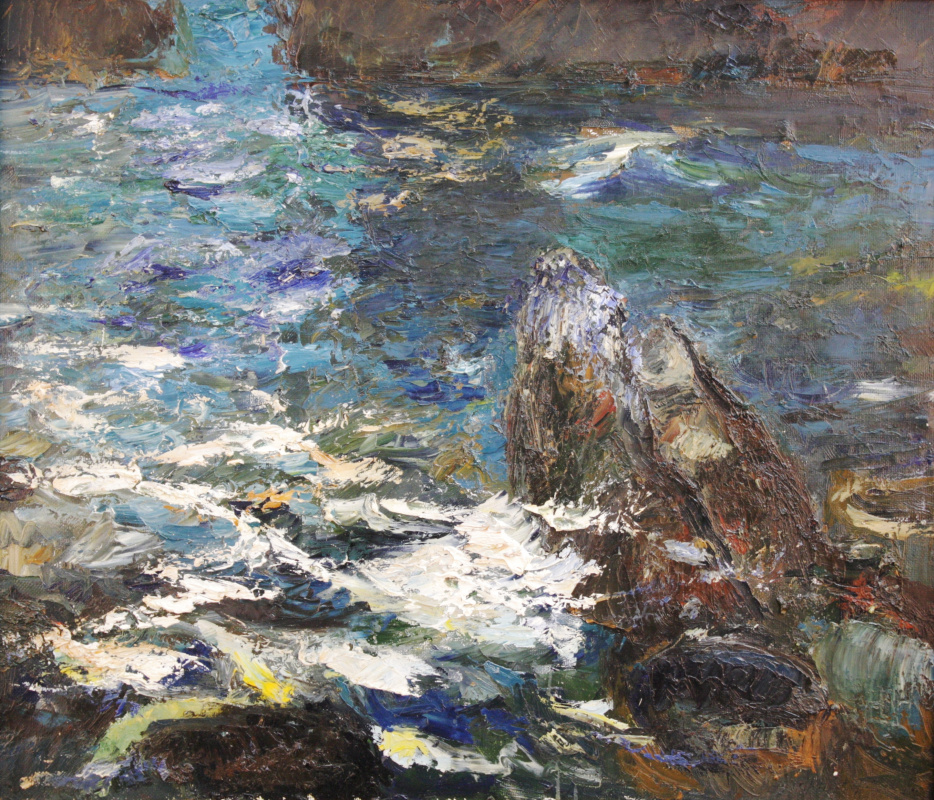 Alexey Mikhailovich Artamonov. The black sea