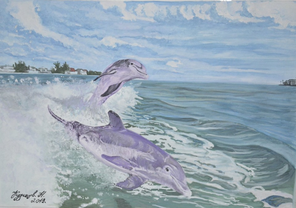 Kuznetsov.N. Dolphins.