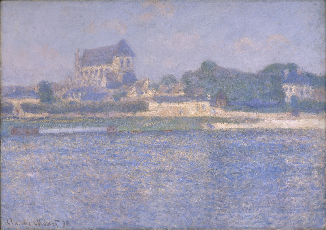 Claude Monet. Vernon, the sun
