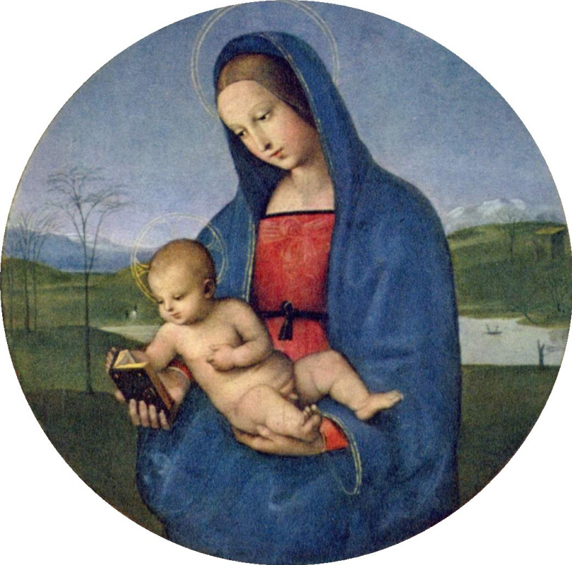 Madonna and child (Madonna Conestabile)