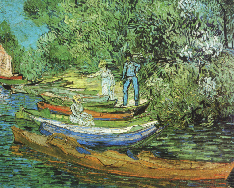 Vincent van Gogh. River walk