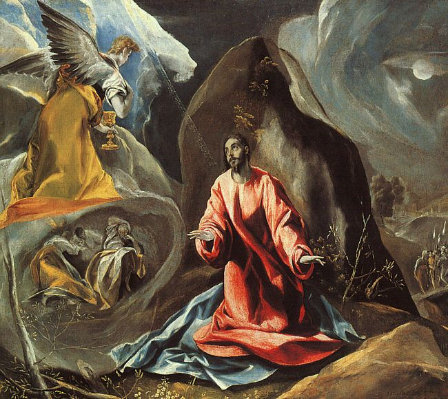 Domenico Theotokopoulos (El Greco). Agony in the garden