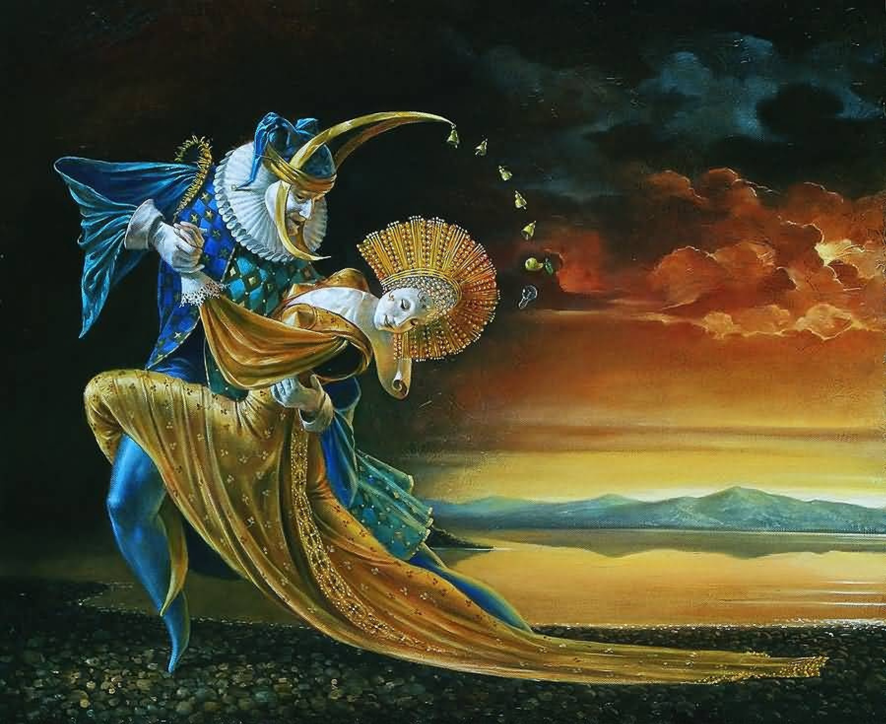 Sunset tango, XX by Mikhail Khokhlachov: History, Analysis & Facts