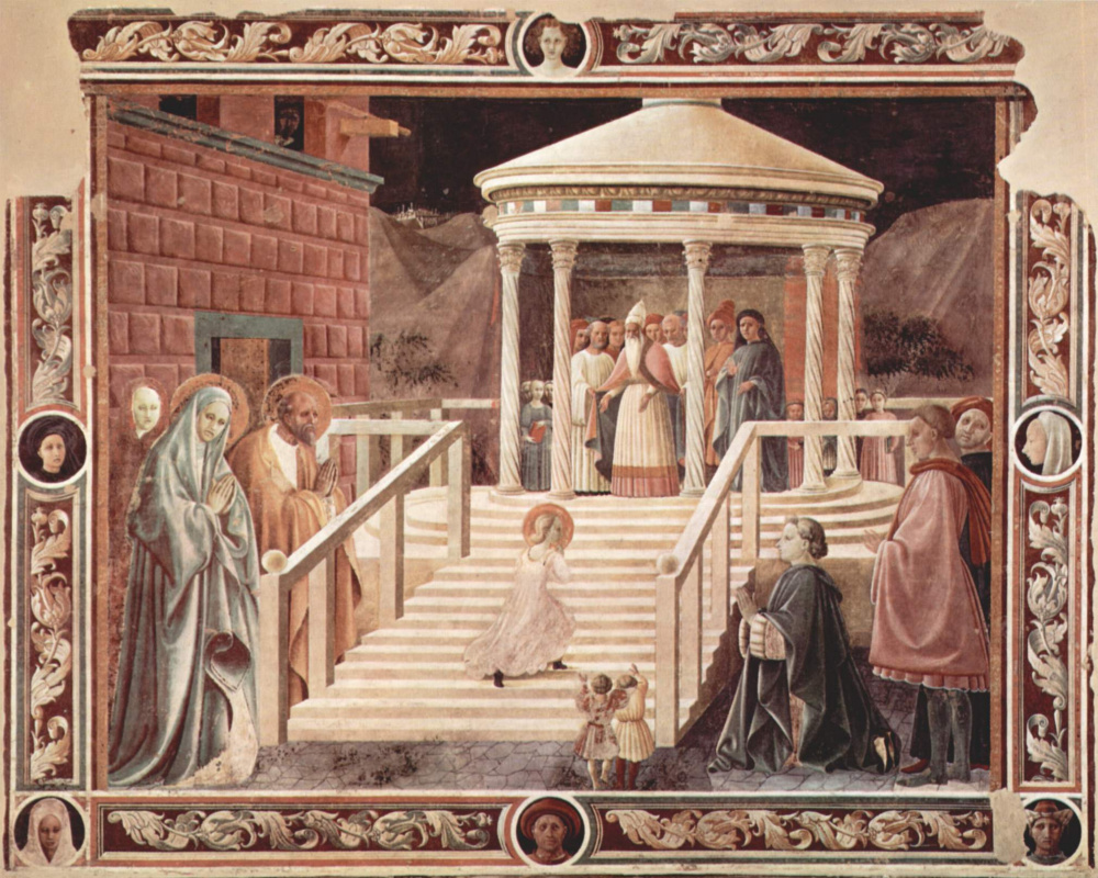 The introduction of Mary into the temple
