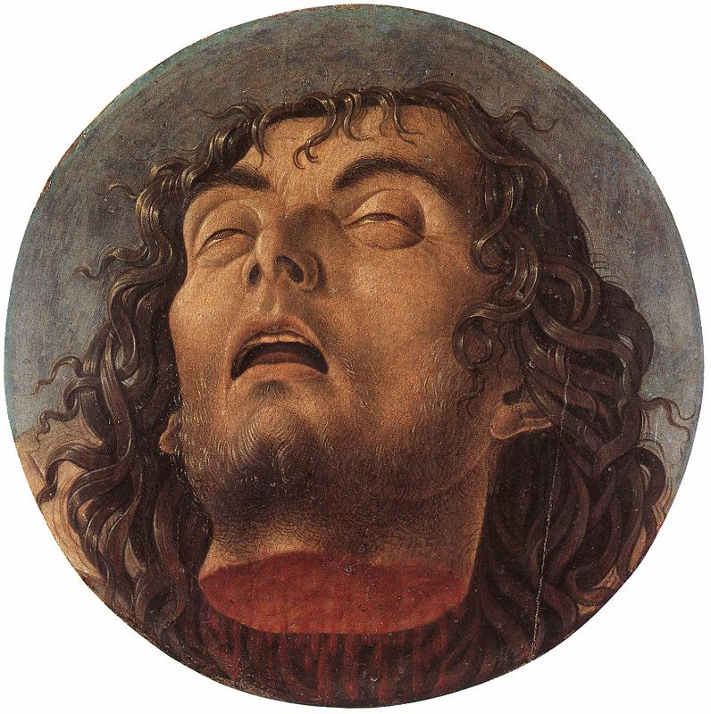 Giovanni Bellini. Head of John the Baptist
