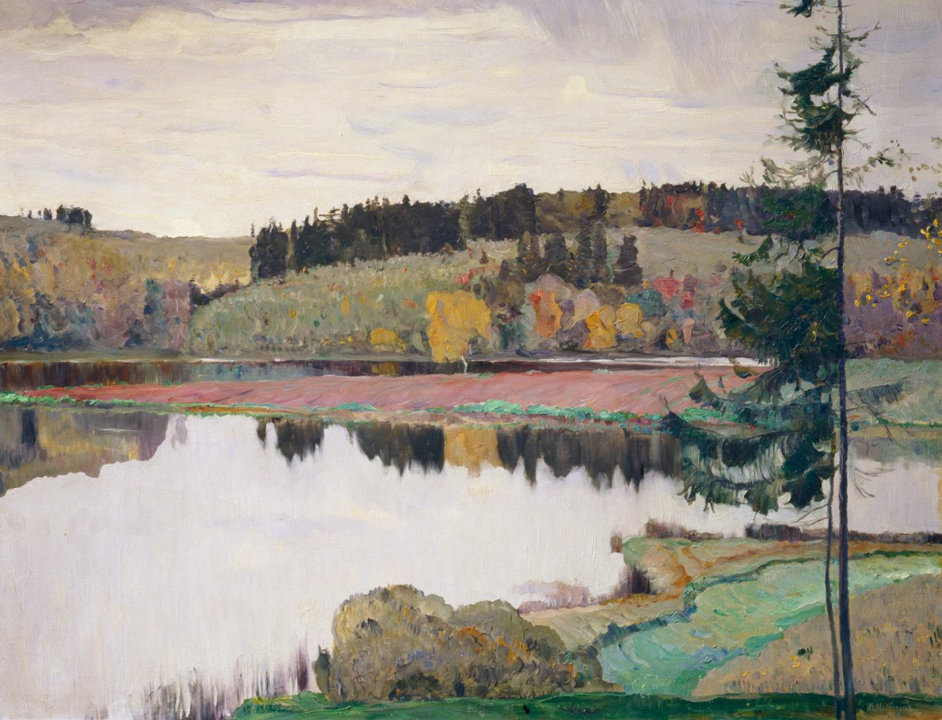 Mikhail Vasilyevich Nesterov. Autumn landscape