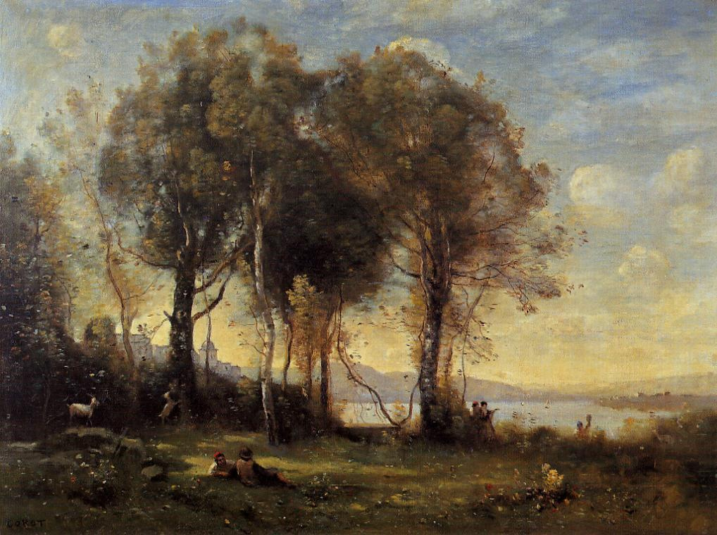 Camille Corot. Shepherds