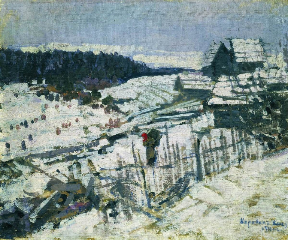 Konstantin Korovin. Winter