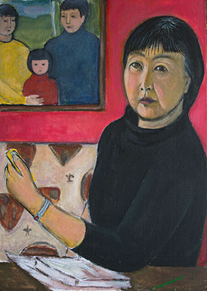Indira Baldano. Self-portrait