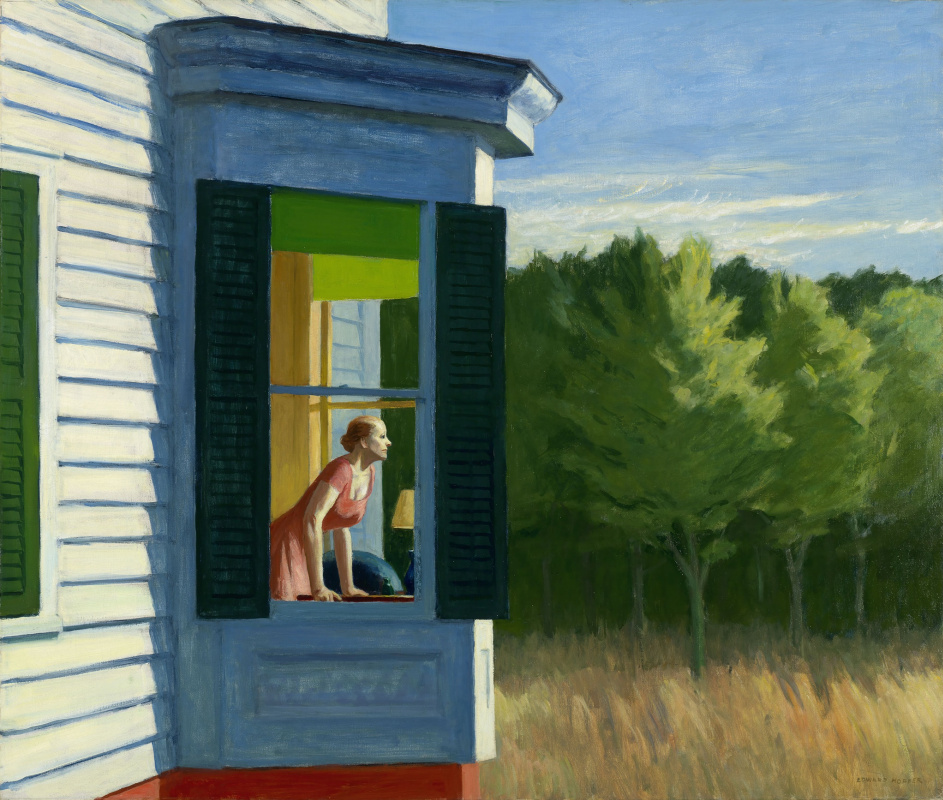 Edward Hopper. Morning at Cape Cod