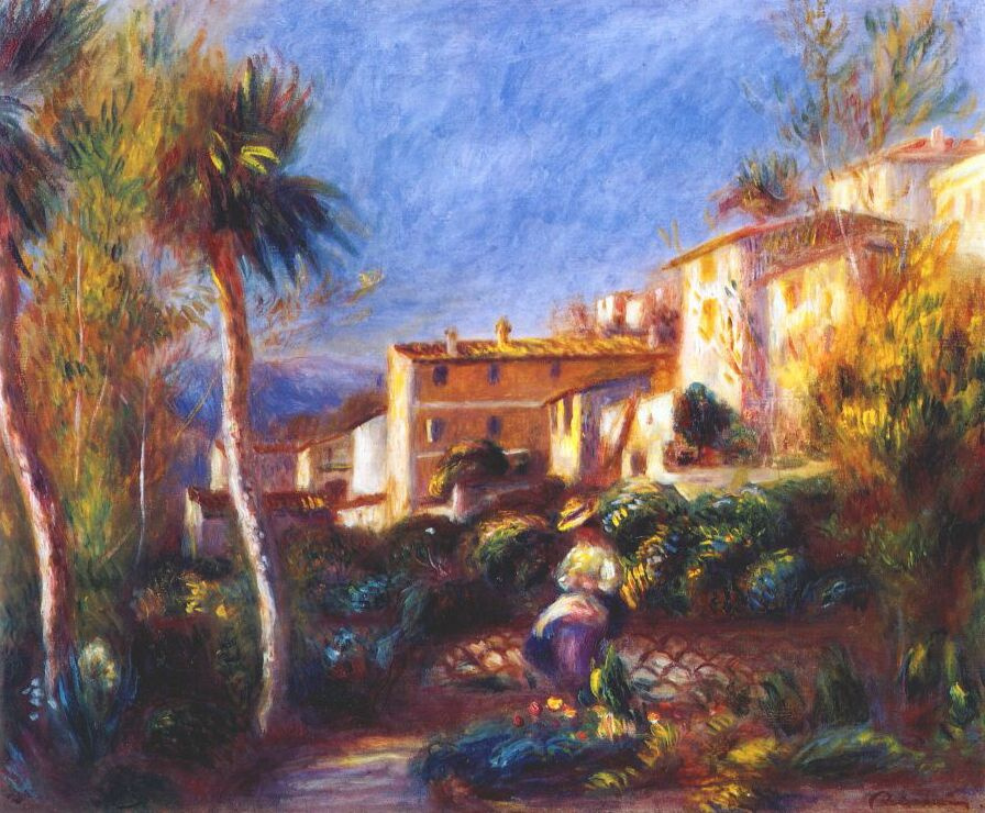 Pierre-Auguste Renoir. Villa in Caen