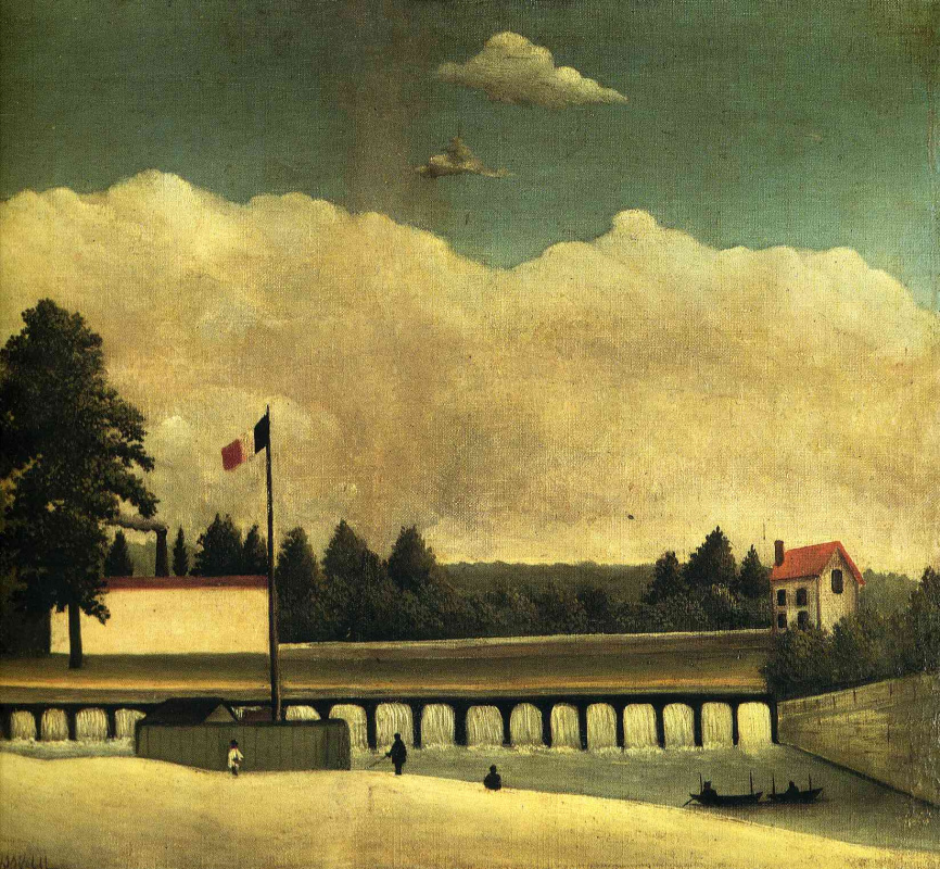 Henri Rousseau. Dam