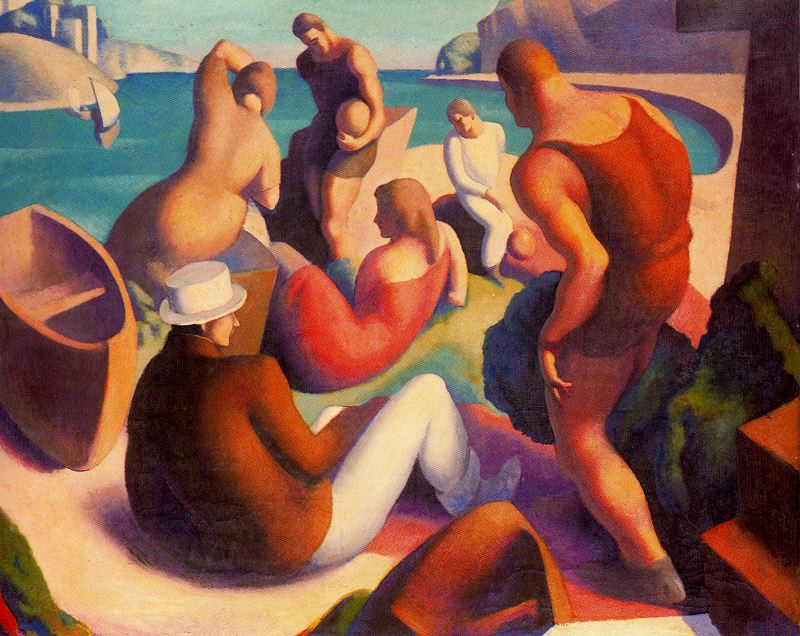 Thomas Hart Benton. Beach