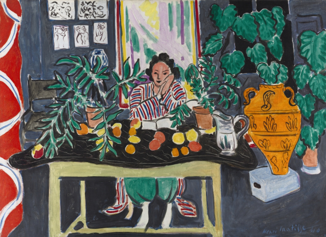 Henri Matisse. Intérieur avec vaza étrusque