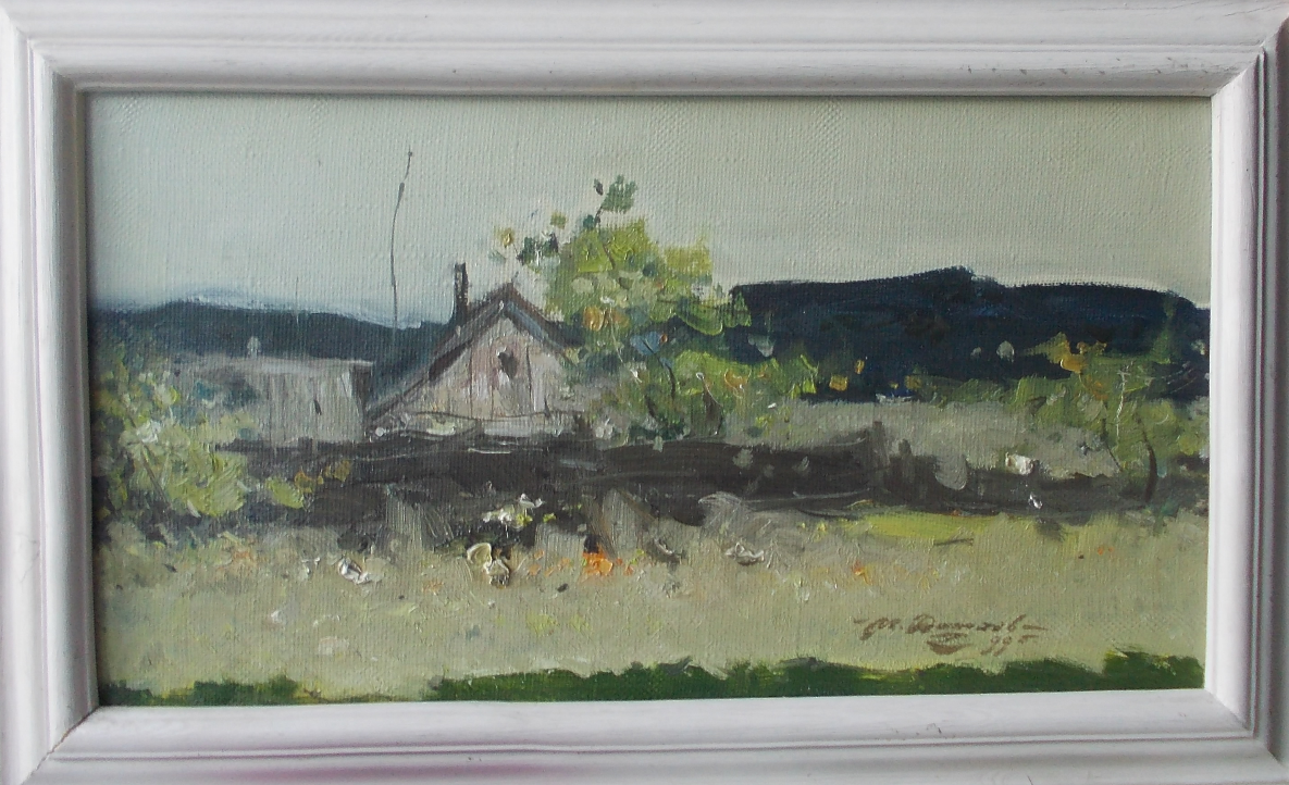 Ivan Stepanovich Danilov. Rural landscape.