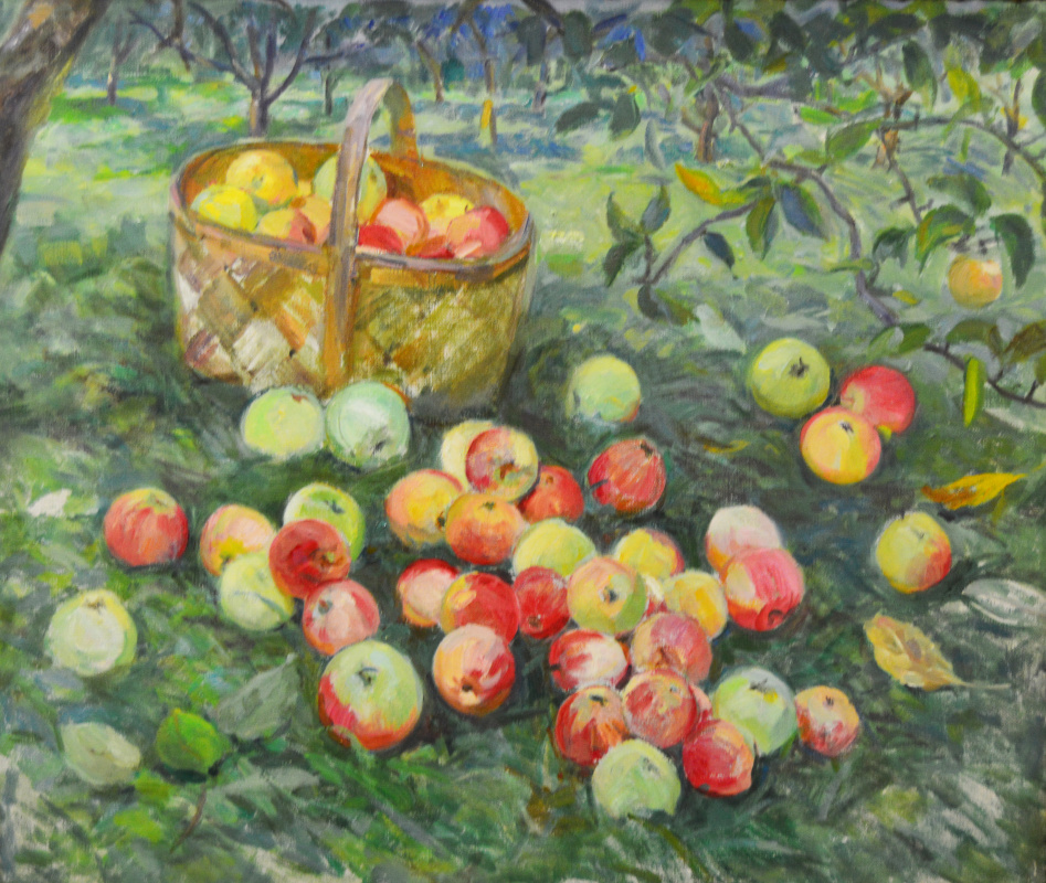 Ekaterina Vasilyevna Syromyatnikova. Apples