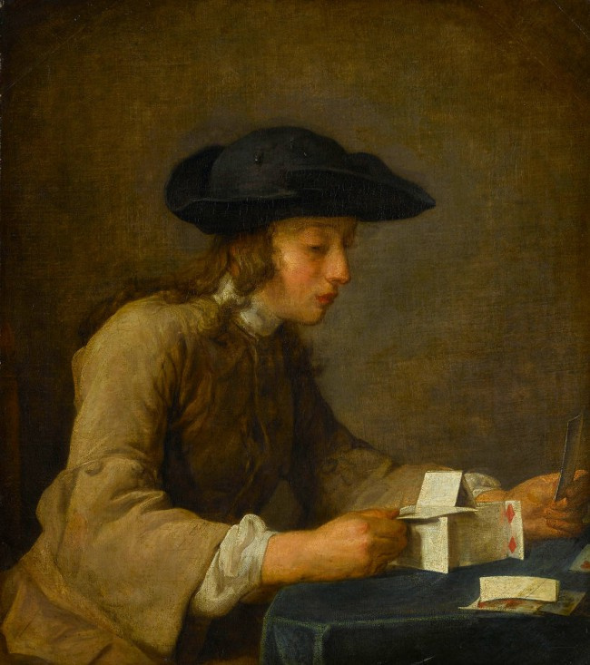 Jean Baptiste Simeon Chardin. House of cards